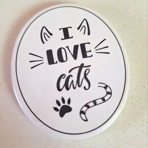 I LOVE CATS magnet